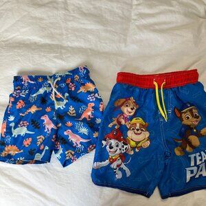 🌊 🩳 2-Pack Boys 4T Swimsuits | Splash-Ready Bundle